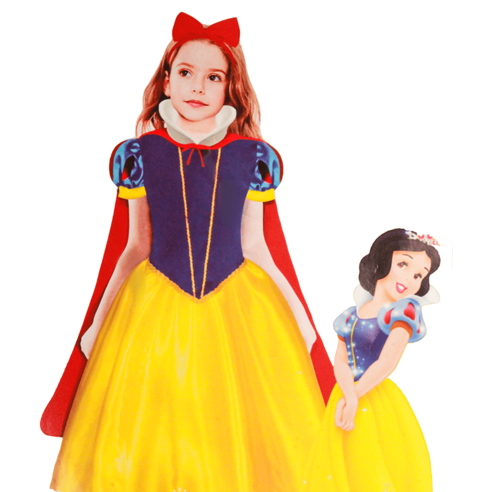 Snow White Princess Costume (Yellow)