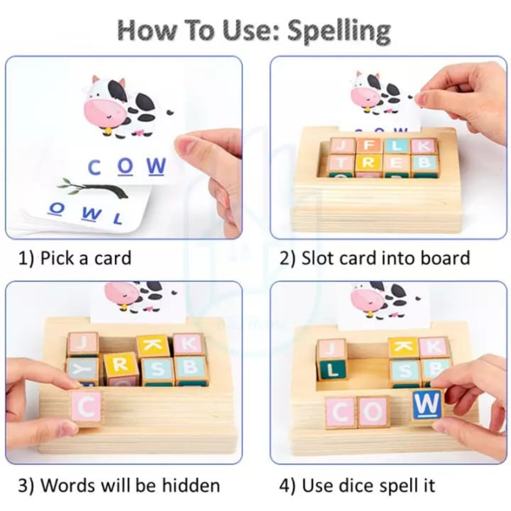 Spelling Game With Flash Cards